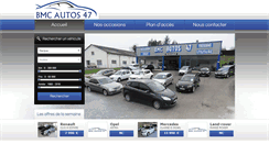 Desktop Screenshot of bmcautos47.com